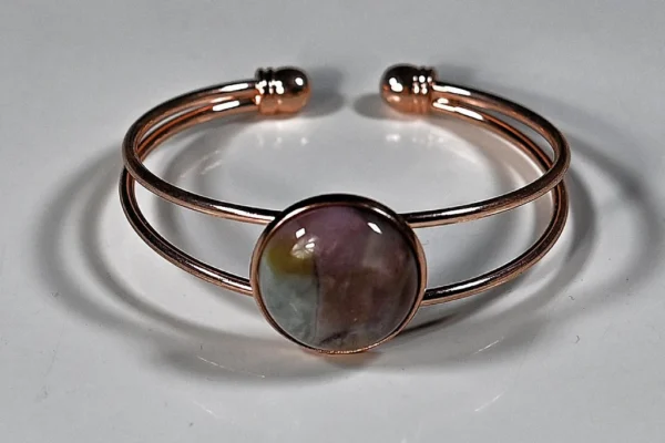 Indischer Achat / Roségold