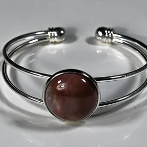 Indischer Achat / Silber