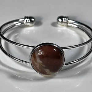 Indischer Achat / Silber