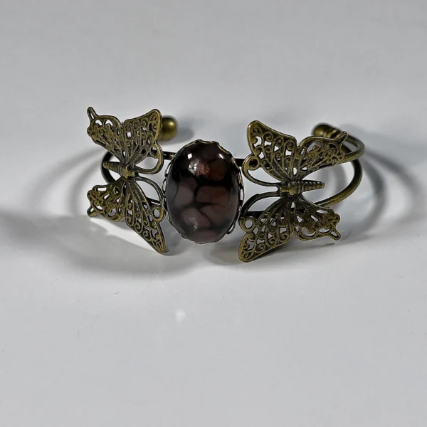 Red Dragon Achat/ Antikbronze